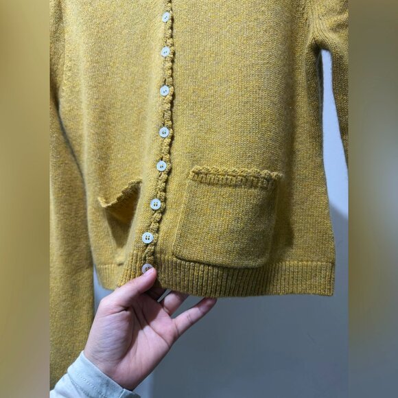 Doen Pippa Cardigan Wheat Melange - Picture 7 of 13